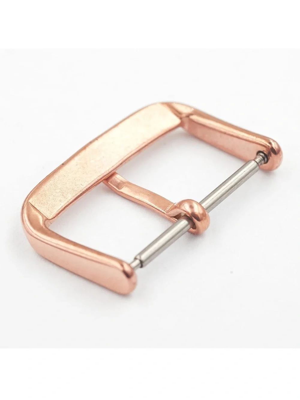 LOOKSEVEN Watch Bands Buckle - Replacement Straps with Tool 4 Pack Rose Gold
